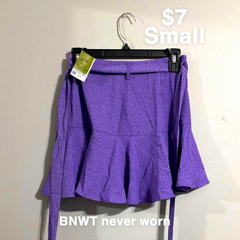 Purple skirt